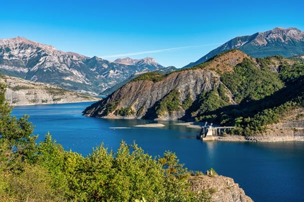 Lake Serre-Poncon, Lac de Serre-Poncon is a lake in southeast France near Gap.