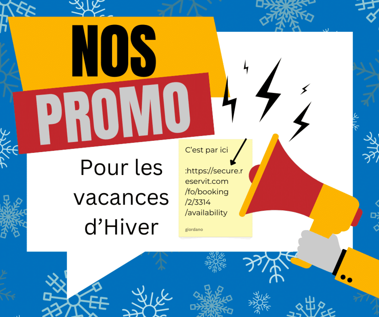 promtions vacances hiver